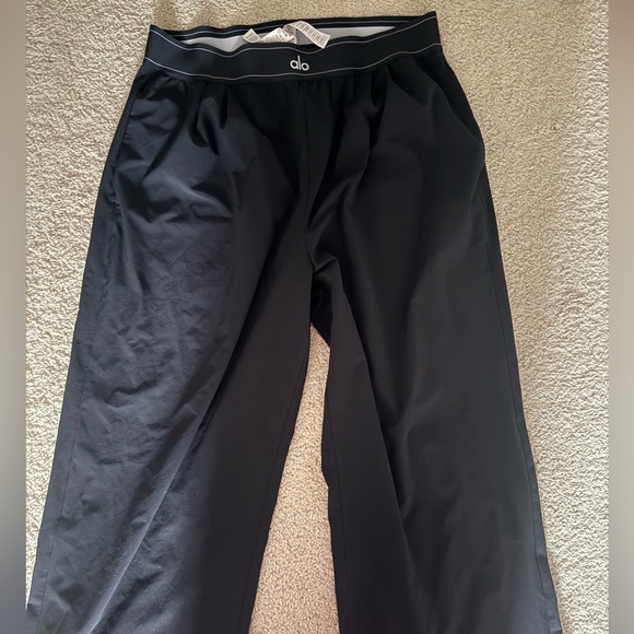 ALO Yoga Pants - Alo Black Suit Trouser